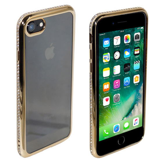 Backcover Strass fr iPhone 7 / 8 Gold