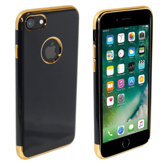 Backcover Glanz fr iPhone 7 / 8 Gold