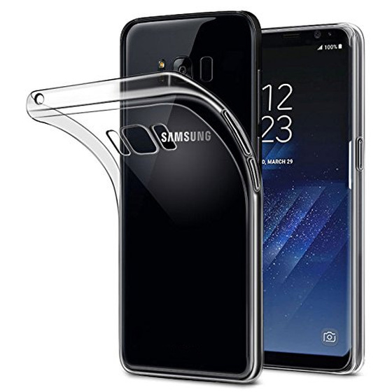 Schutzhlle aus Silikon fr Samsung Galaxy S8 Plus