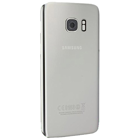 Backcover Gehuse Akkudeckel fr Samsung S7 Silber