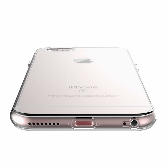 Phoneparts Beneficial Silikon Case fr iPhone 6 / 6S || Transparente Gummi Schutz Hlle Clear Case