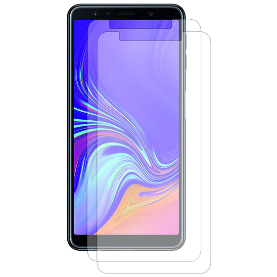 2x Schutzglas fr Samsung Galaxy A7 2018