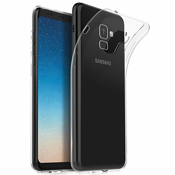 Schutzhlle aus Silikon fr Samsung Galaxy A8+ 2018