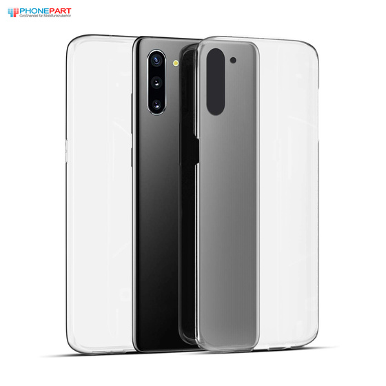 Ultra Dnne 360 Front + Back TPU Hlle fr Samsung Galaxy Note 10 Transparent