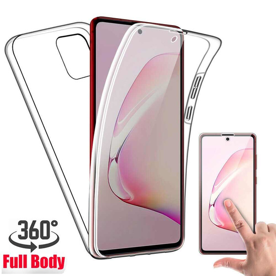 Ultra Dnne 360 Front + Back TPU Hlle fr Huawei P40 Lite Transparent