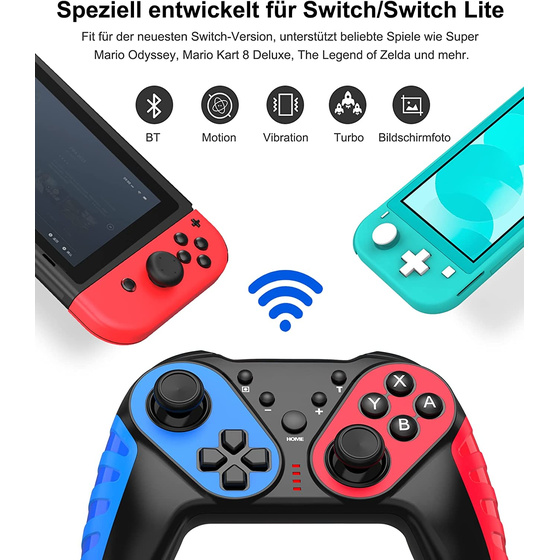 Switch Controller - Ultimative kabellose Kontrolle fr Ihre Switch-Konsole