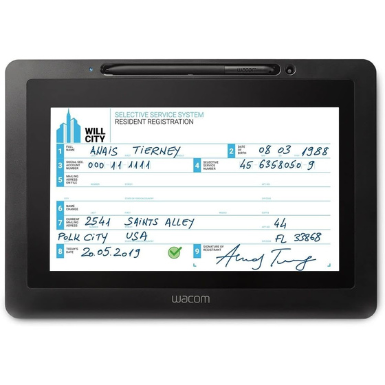 Wacom DTU-1031AX: 10,1 LCD-Stift-Display fr eDokumente