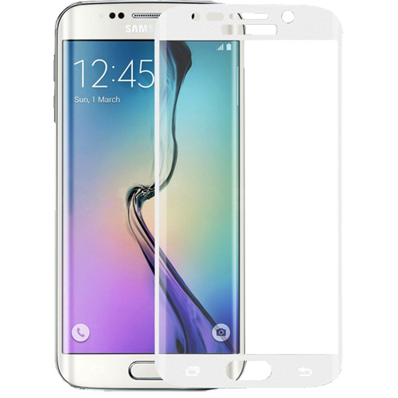 3D Echt Glas Displayschutz Folie fr Samsung Galaxy S6 Edge PLUS Curved