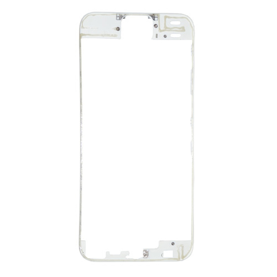 Frame Rahmen fr iPhone 5S mit Heikleber - White