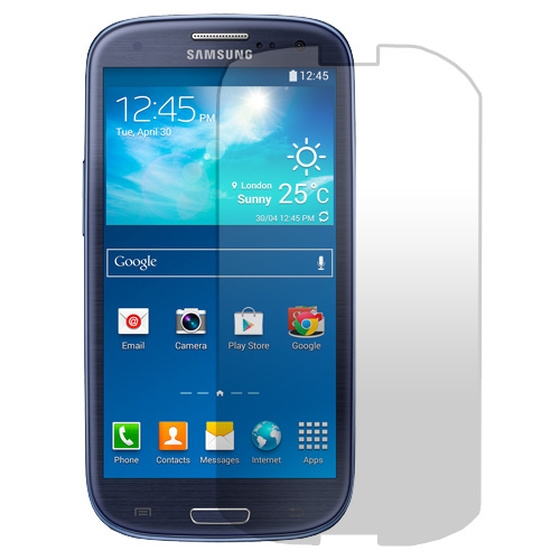 Echt Glas Panzerfolie fr Samsung Galaxy S3