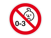 Nicht für Kinder unter 3 Jahren