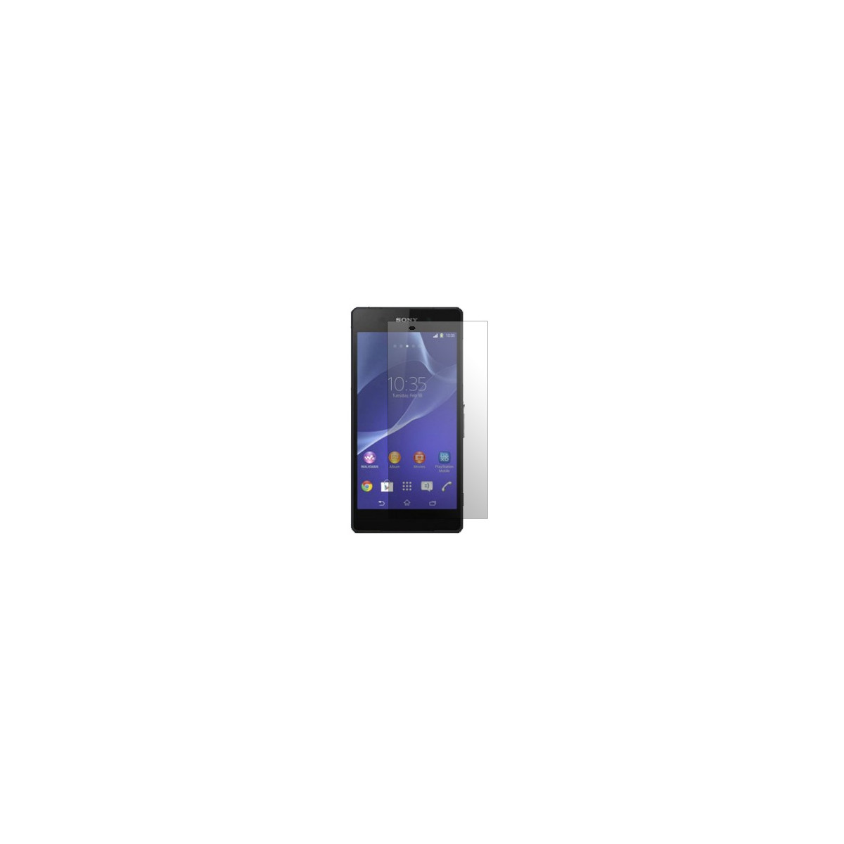 Echt Glas Panzerfolie für Sony Xperia Z2