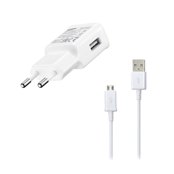 Original Samsung USB Netzteil EP-TA50EW+ Datenkabel ECB-DU28WE