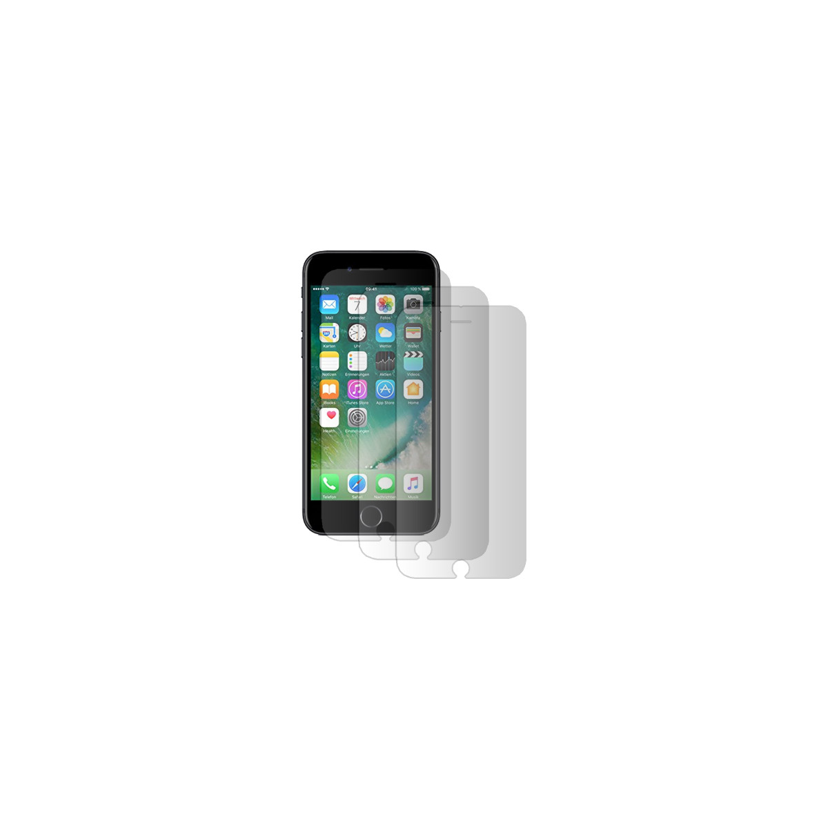 3x Panzerfolie für iPhone 7 Plus / 8 Plus