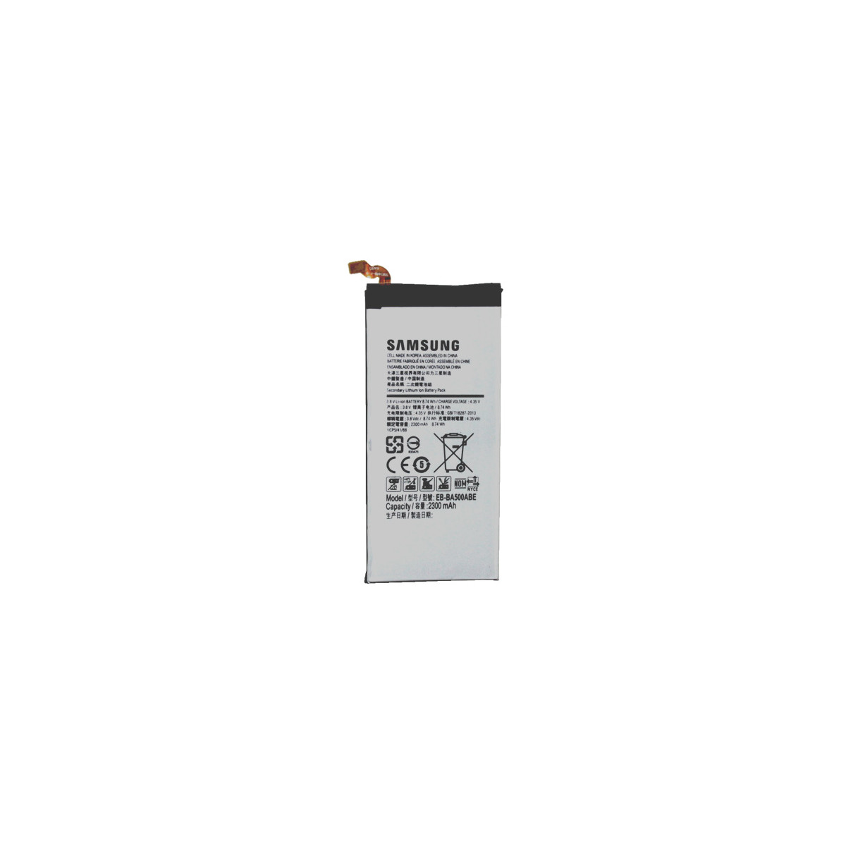 Original Samsung Galaxy A5 2015 Akku EB-BA500ABE Batterie...