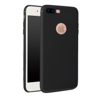 Schwarze Schutzhülle aus Silikon für Apple iPhone 7/8 Pus