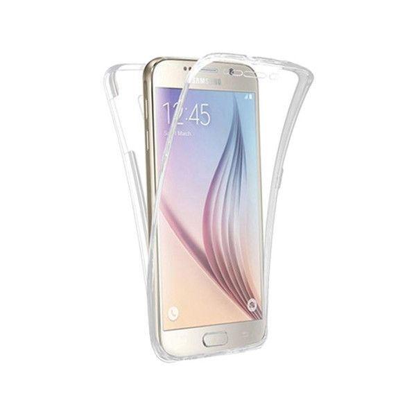 Ultra Dünne Front + Back TPU Hülle für iPhone 7 / 8 Transparent Klar