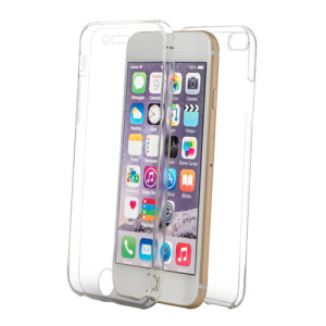 Ultra Dünne Front + Back TPU Hülle für Samsung Galaxy S7 Edge Transparent Klar