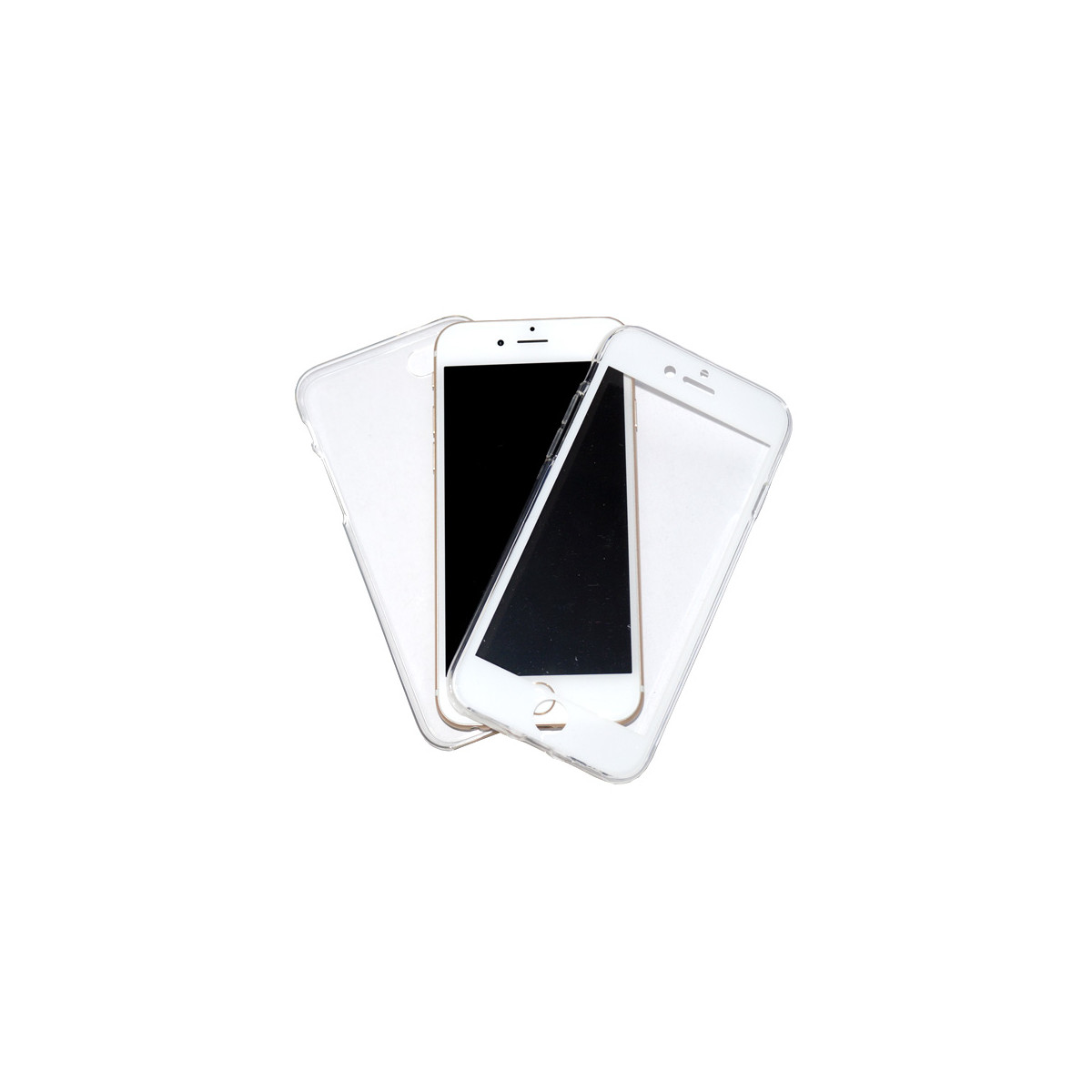 Ultra Dünne 360° Front + Back TPU Hülle...