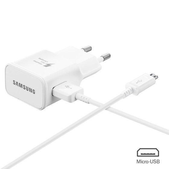 Original Samsung EP-TA20 + ECB-DU4AWE 2A Micro USB Ladegerät mit Schnellladefunktion