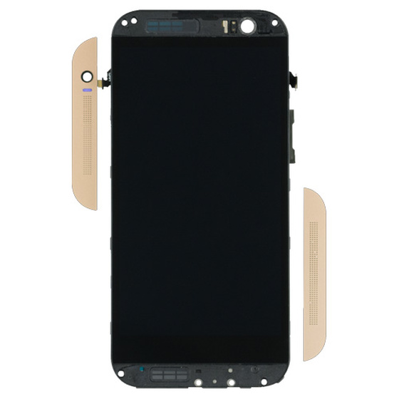 HTC M8 LCD Display - Gold