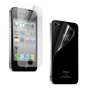 Displayschutzfolie Beidseitig Für iPhone 4/4S Klar