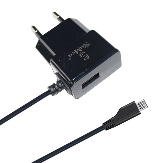 Universal Micro USB Ladekabel 1200 mAh mit USB Slot