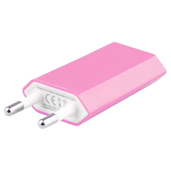Universal USB Netzteil in Pink Rosa