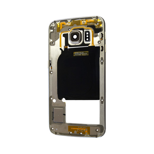 Original Samsung S6 Edge Mittelrahmen in Gold