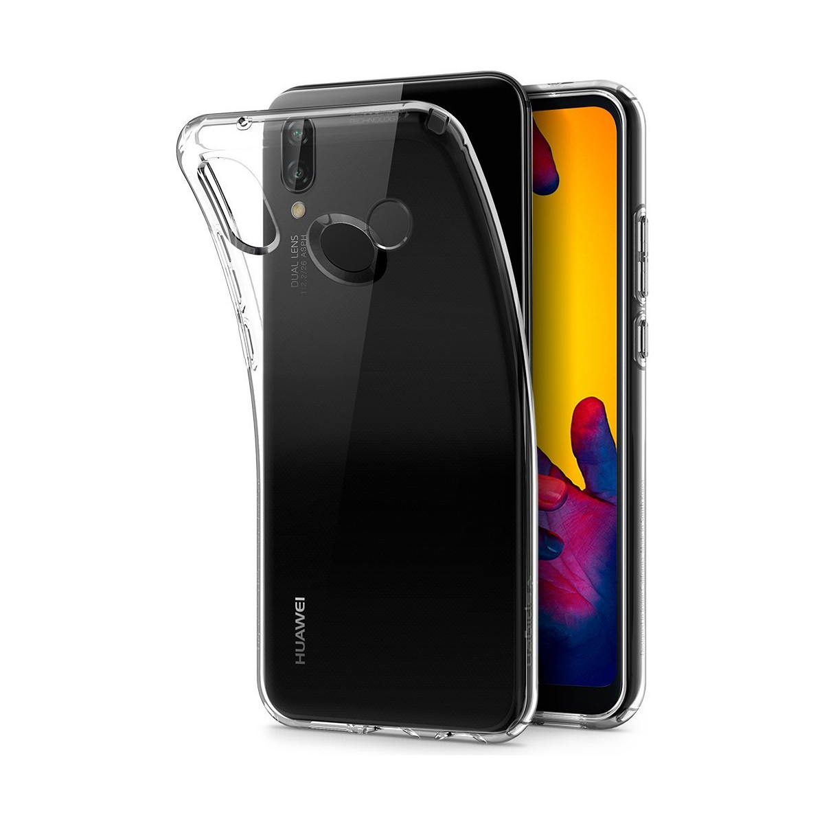 Schutzhülle aus Silikon für Huawei P20 Lite