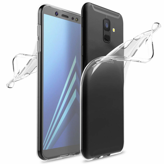 Schutzhlle aus Silikon fr Samsung Galaxy A6 Plus 2018