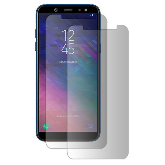 2x Echt Glas Panzerfolie fr Samsung Galaxy A6+ 2018