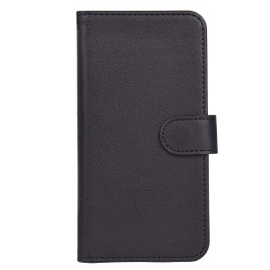 Kunstleder Bookstyle Tasche mit Lasche für Huawei P20 Lite in Schwarz