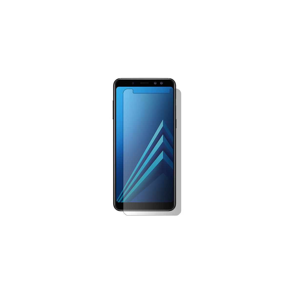 Echt Glas Panzerfolie für Samsung Galaxy A8 2018