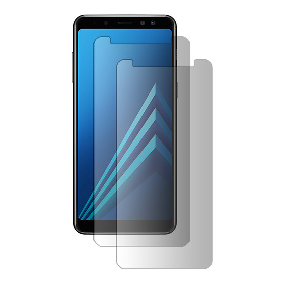 2x Echt Glas Panzerfolie für Samsung Galaxy A8 2018