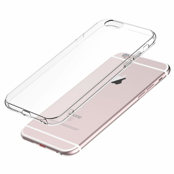 Phoneparts Beneficial Silikon Case fr iPhone 6 Plus + / 6S Plus + || Transparente Gummi Schutz Hlle Clear Case