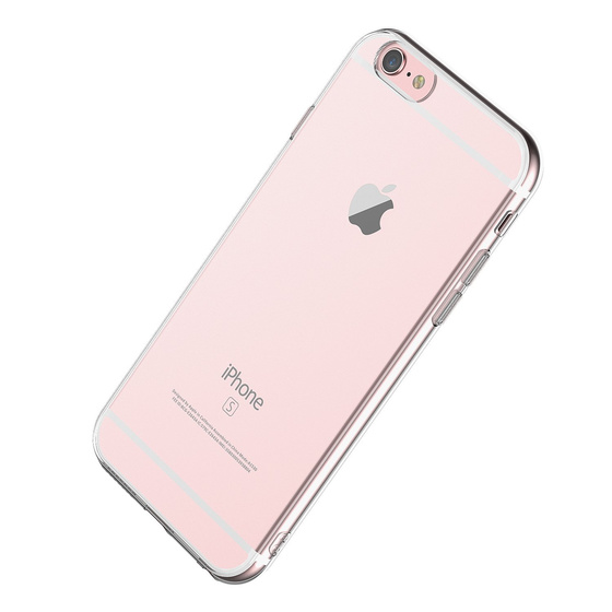 Phoneparts Beneficial Silikon Case für iPhone 6 Plus + / 6S Plus + || Transparente Gummi Schutz Hülle Clear Case