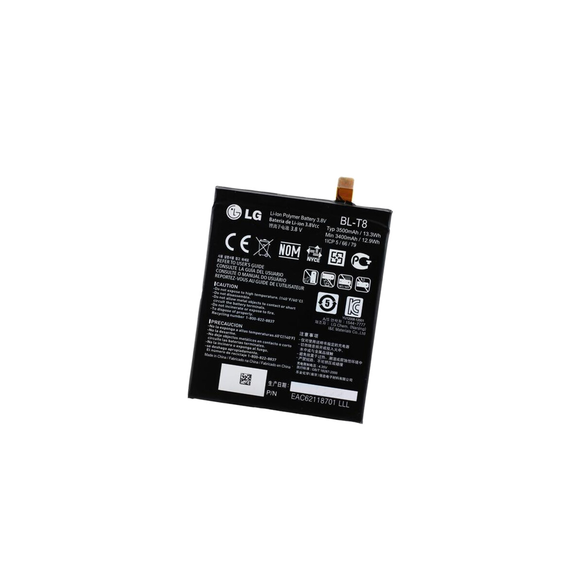 LG BL-T8 Original Akku 3,8V für LG G Flex D955 Ersatz B
