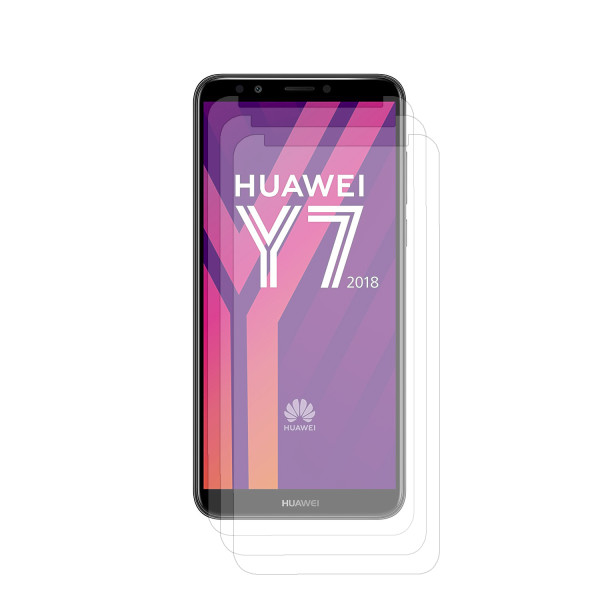 3x Echt Glas Panzerfolie fr Huawei Y7 2018