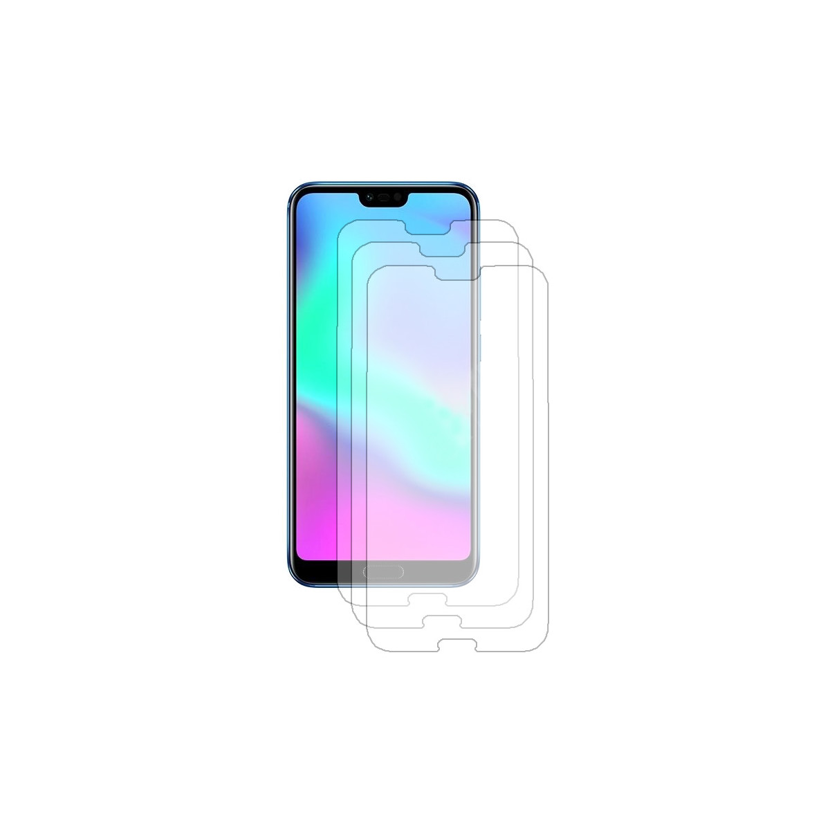 3x Schutzglas für Honor 10
