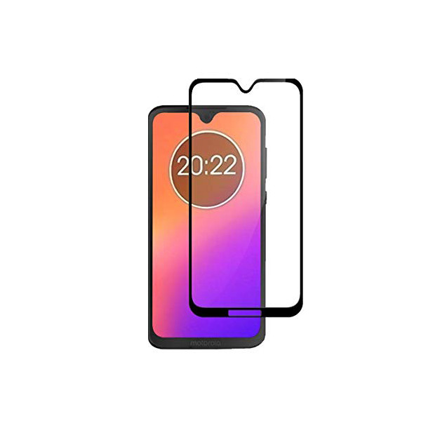 3D Echt Glas Displayschutzfolie für Moto G7