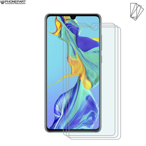 3x Schutzglas für Huawei P30