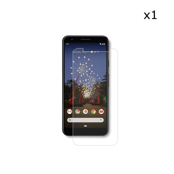 x1 Echt Glas Displayschutz Folie fr Google Pixel 3a