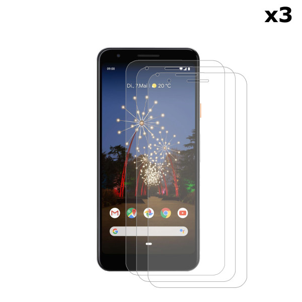 3x Schutzglas für Google Pixel 3a XL