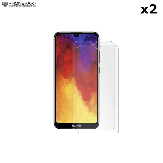 2x Schutzglas für Huawei Y6 2019