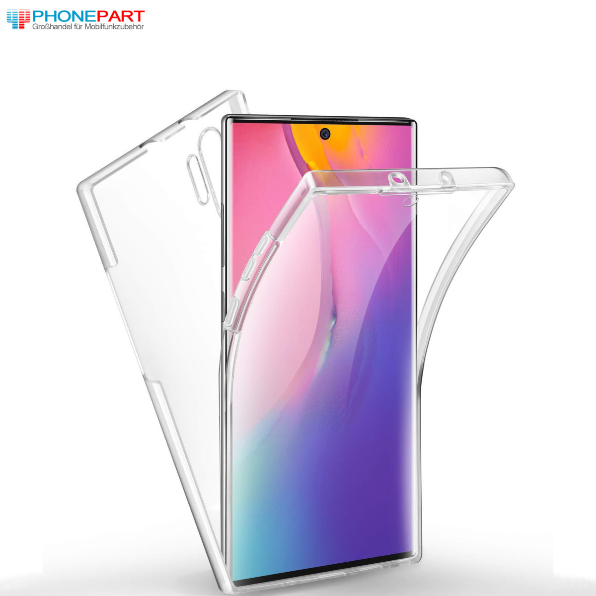 Ultra Dünne 360° Front + Back TPU Hülle...