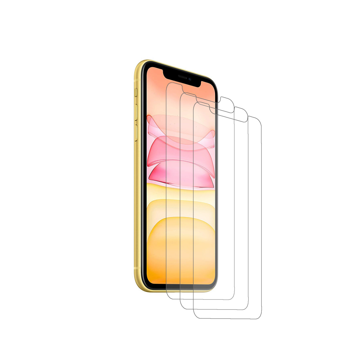 3x Schutzglas für iPhone 11
