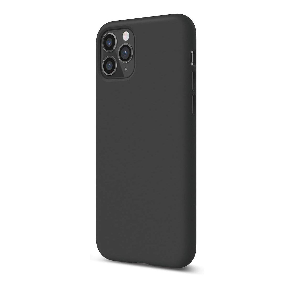 Schwarze Schutzhülle aus Silikon für iPhone 11...