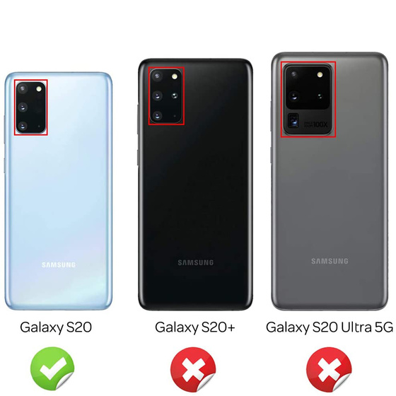 Ultra Dünne Front + Back TPU Hülle für Samsung Galaxy S20 Transparent Klar