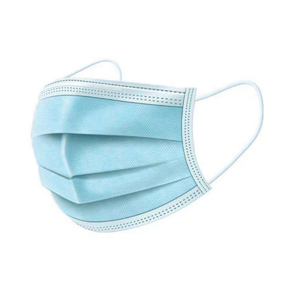 Atemschutzmaske 3 Lagig Mundschutz für Kinder in Blau